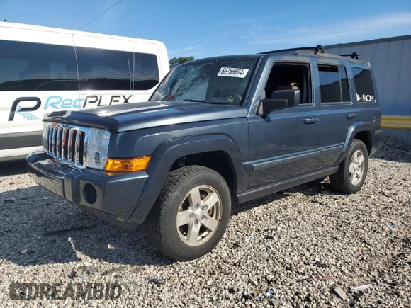 2007 Jeep Commander Sport with VIN 1J8HG48K67C650075, listed as a Copart auction lot 69755804 with 0 mi miles and Non Repairable. Bid and sale history available at carsss.com. Image 1.