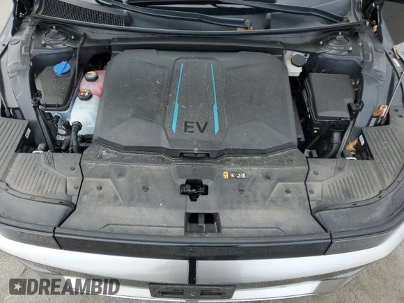 2022 Hyundai Ioniq 5 Limited with VIN KM8KRDAF7NU114002, listed as a Copart auction lot 45955225 with 20,257 mi miles and Salvage title. Bid and sale history available at DreamBid. Image 12.
