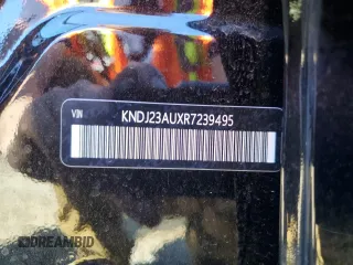 2024 Kia Soul S with VIN KNDJ23AUXR7239495, listed as a Copart auction lot 49512495 with Not Provided miles and Salvage Title. Bid and sale history available at DreamBid. Image 13.