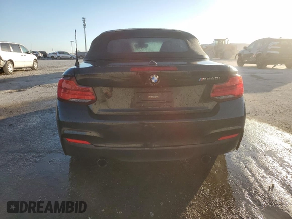 2019 BMW 2 Series M240i with VIN WBA2N1C53KVC28507, listed as a Copart auction lot 82928294 with 62,153 mi miles and Salvage Title. Bid and sale history available at carsss.com. Image 6.