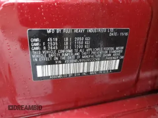 2016 Subaru Legacy Limited with VIN 4S3BNBJ60G3023246, listed as a Copart auction lot 55884365 with 145,162 mi miles and Salvage title. Bid and sale history available at DreamBid. Image 12.