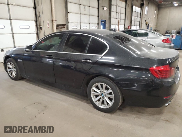 2015 BMW 5 Series 528i z VIN WBA5A5C59FD512538, wystawiony jako Copart lot #53160655 z przebiegiem 122 980 mil mil oraz Czysty tytuł • Clean title. Historia ofert i sprzedaży dostępna na DreamBid. Obrazek 2.