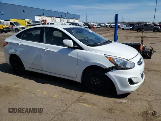 2015 Hyundai Accent GLS with VIN KMHCT4AEXFU883866, listed as a Copart auction lot 54197875 with 160,412 mi miles and Clean Title. Bid and sale history available at carsss.com. Image 4.