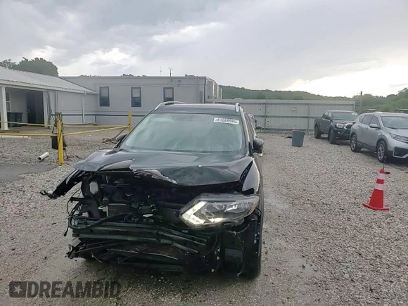 2017 Nissan Rogue SV with VIN KNMAT2MT4HP610630, listed as a Copart auction lot 61088995 with 83,885 mi miles and Salvage title. Bid and sale history available at DreamBid. Image 14.