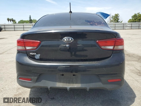 2020 Kia Rio LX with VIN 3KPA24AD4LE260551, listed as a Copart auction lot 55239445 with 45,671 mi miles and Salvage Title. Bid and sale history available at DreamBid. Image 6.