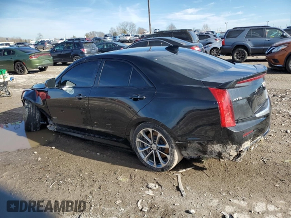 2017 Cadillac ATS-V with VIN 1G6AN5SYXH0151903, listed as a Copart auction lot 85381974 with Not Provided miles and Non Repairable. Bid and sale history available at carsss.com. Image 2.