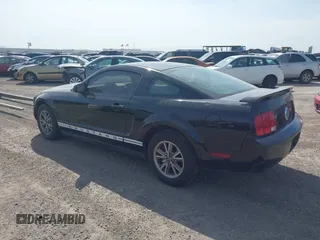 2005 Ford Mustang Deluxe with VIN 1ZVFT80N855171050, listed as a IAAI auction lot 41846189 with 186,770 mi miles. Bid and sale history available at carsss.com. Image 3.