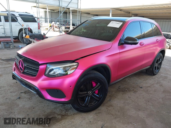 2018 Mercedes-Benz GLC 300 with VIN WDC0G4JB9JV048422, listed as a IAAI auction lot 41772883 with 143,331 mi miles and . Bid and sale history available at DreamBid. Image 17.