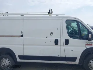 2020 Ram ProMaster Cargo Van with VIN 3C6TRVAG1LE135423, listed as a IAAI auction lot 41825063 with 113,125 mi miles. Bid and sale history available at carsss.com. Image 13.