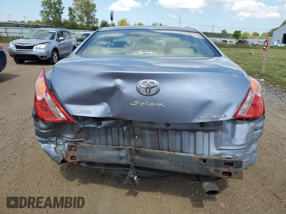 2004 Toyota Solara SE with VIN 4T1CA30P74U003528, listed as a Copart auction lot 71172494 with 134,107 mi miles and Salvage Title. Bid and sale history available at DreamBid. Image 6.