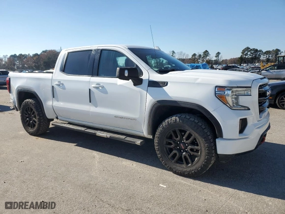 2020 GMC Sierra 1500 Elevation with VIN 3GTP9CEK2LG285770, listed as a Copart auction lot 83353334 with 53,968 mi miles and Clean Title. Bid and sale history available at carsss.com. Image 4.