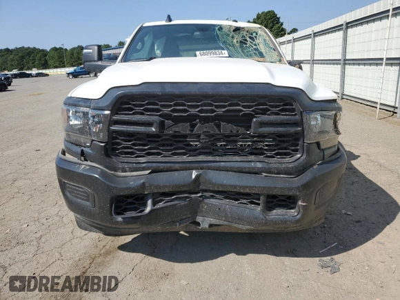 2023 Ram 2500 Tradesman with VIN 3C6UR5HJ8PG610307, listed as a Copart auction lot 68099834 with 0 mi miles and Salvage Title. Bid and sale history available at carsss.com. Image 5.
