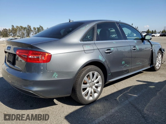 2015 Audi A4 Premium с VIN WAUAFAFL4FN002689, выставлен на аукционе Copart как лот 55264125 с пробегом 70 939 миль миль и Списание • Salvage title. История ставок и продаж доступна на DreamBid. Изображение 3.