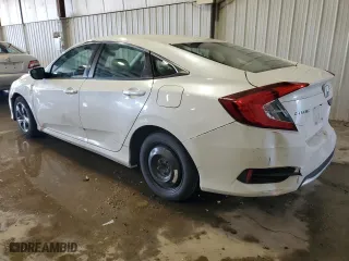 2019 Honda Civic Sedan LX with VIN 2HGFC2F6XKH604454, listed as a Copart auction lot 47234695 with 128,095 mi miles and Salvage Title. Bid and sale history available at carsss.com. Image 2.