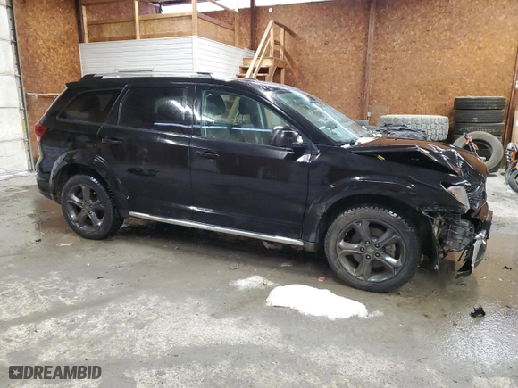 2020 Dodge Journey Crossroad with VIN 3C4PDCGB0LT271188, listed as a Copart auction lot 88661115 with 82,161 mi miles and Salvage Title. Bid and sale history available at carsss.com. Image 4.