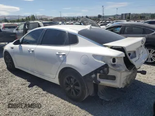 2016 Kia Optima LX with VIN KNAGT4L34G5072638, listed as a Copart auction lot 63792395 with 113,610 mi miles and Salvage title. Bid and sale history available at DreamBid. Image 2.
