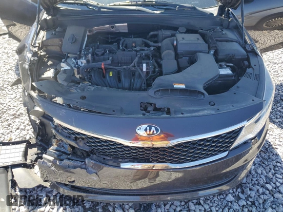 2018 Kia Optima LX with VIN KNAGT4L34J5236395, listed as a Copart auction lot 48531625 with 69,418 mi miles and Salvage Title. Bid and sale history available at DreamBid. Image 12.