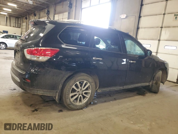 2015 Nissan Pathfinder SL z VIN 5N1AR2MM0FC712210, wystawiony jako Copart lot #57461895 z przebiegiem 136 886 mil mil oraz Szkoda całkowita • Salvage title. Historia ofert i sprzedaży dostępna na DreamBid. Obrazek 3.