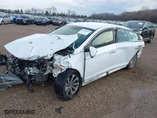 2015 Hyundai Sonata 2.4L Limited with VIN 5NPE34AF0FH154954, listed as a IAAI auction lot 41740057 with 1 mi miles. Bid and sale history available at carsss.com. Image 2.