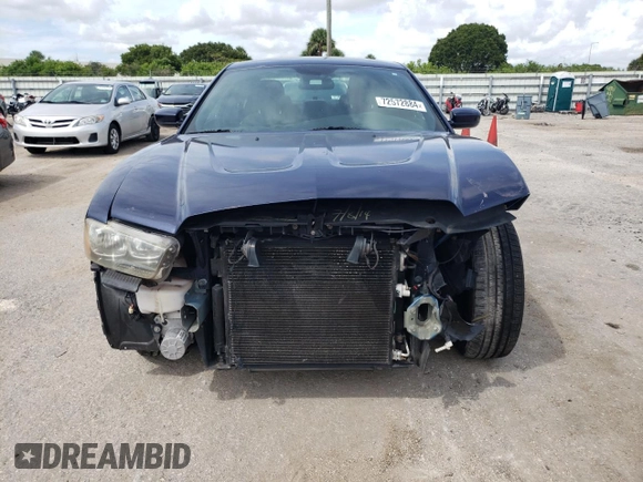 2014 Dodge Charger SE with VIN 2C3CDXBG4EH131573, listed as a Copart auction lot 72572884 with 74,924 mi miles and Salvage Title. Bid and sale history available at carsss.com. Image 5.