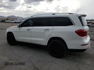2014 Mercedes-Benz GL 450 z VIN 4JGDF7CE4EA314084, wystawiony jako Copart lot #59593195 z przebiegiem 161 026 mil mil oraz Szkoda całkowita • Salvage title. Historia ofert i sprzedaży dostępna na DreamBid. Obrazek 2.
