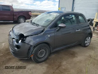 2015 FIAT 500 Pop with VIN 3C3CFFAR6FT545289, listed as a Copart auction lot 48758775 with 91,973 mi miles and Salvage Title. Bid and sale history available at carsss.com. Image 1.
