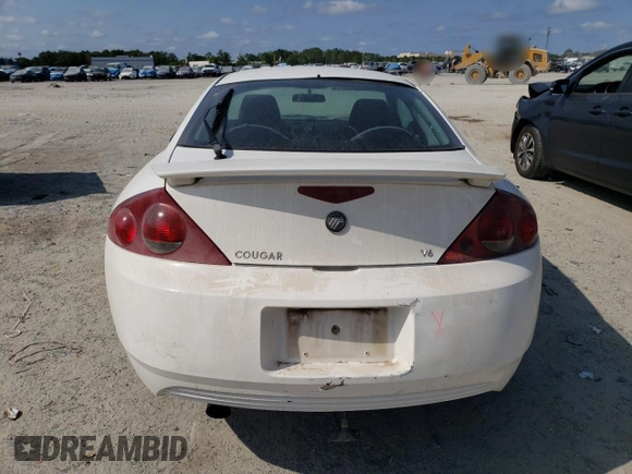 2002 Mercury Cougar z VIN 1ZWFT61L425621799, wystawiony jako Copart lot #54654305 z przebiegiem 159 209 mil mil oraz Szkoda całkowita • Salvage title. Historia ofert i sprzedaży dostępna na DreamBid. Obrazek 6.