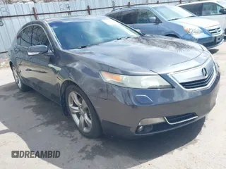 2012 Acura TL Tech Auto with VIN 19UUA9F54CA801889, listed as a IAAI auction lot 41939315 with 186,961 mi miles. Bid and sale history available at carsss.com. Image 1.
