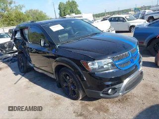 2017 Dodge Journey Crossroad Plus with VIN 3C4PDCGB3HT556975, listed as a IAAI auction lot 41657532 with 95,405 mi miles. Bid and sale history available at carsss.com. Image 1.