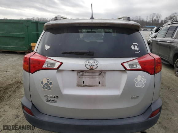 2014 Toyota RAV4 XLE with VIN 2T3WFREV0EW128260, listed as a Copart auction lot 44404595 with 90,835 mi miles and Salvage Title. Bid and sale history available at carsss.com. Image 6.