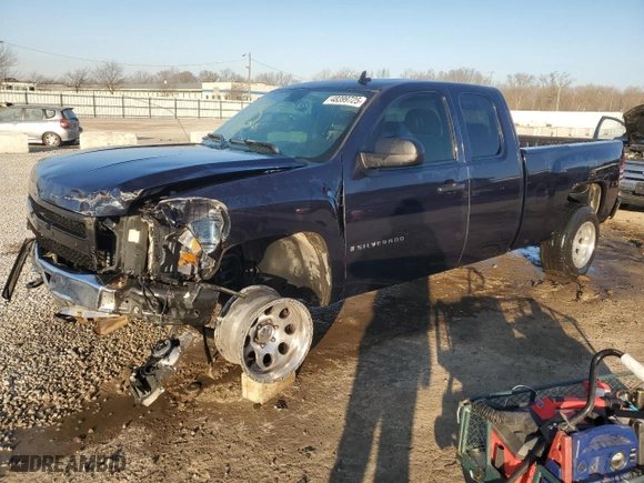 2007 Chevrolet Silverado 1500 Work Truck with VIN 1GCEC19C97Z506481, listed as a Copart auction lot 48399725 with 228,901 mi miles and Non Repairable. Bid and sale history available at carsss.com. Image 1.