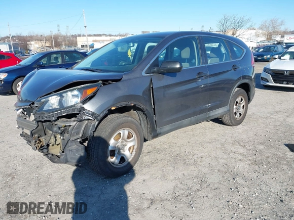 2013 Honda CR-V LX with VIN 2HKRM4H37DH627160, listed as a IAAI auction lot 41084839 with 107,560 mi miles and . Bid and sale history available at DreamBid. Image 2.