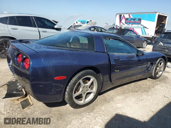 2000 Chevrolet Corvette with VIN 1G1YY22G6Y5114612, listed as a Copart auction lot 75160364 with 43,856 mi miles and Salvage Title. Bid and sale history available at carsss.com. Image 3.