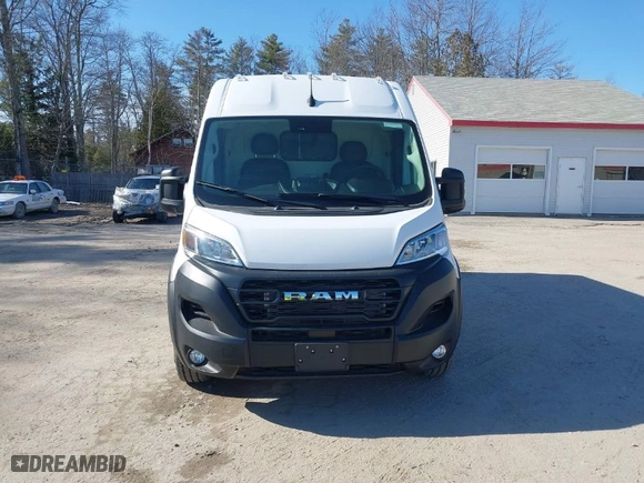 2023 Ram ProMaster Cargo Van with VIN 3C6LRVDG5PE541920, listed as a IAAI auction lot 41845097 with 327 mi miles. Bid and sale history available at carsss.com. Image 12.