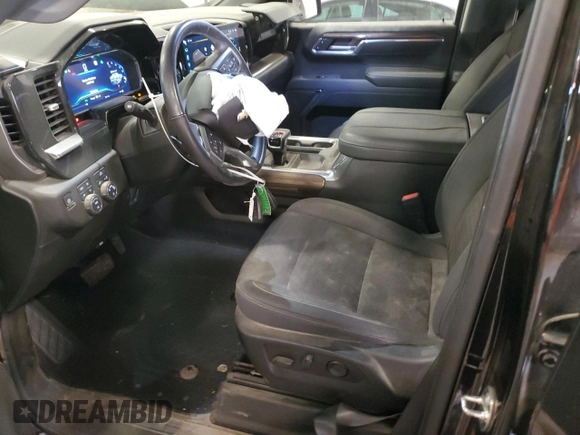 2023 Chevrolet Silverado 1500 LT z VIN 2GCUDDED8P1120023, wystawiony jako Copart lot #54631205 z przebiegiem 20 288 mil mil oraz Szkoda całkowita • Salvage title. Historia ofert i sprzedaży dostępna na DreamBid. Obrazek 7.