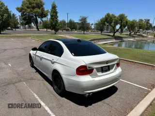 2008 BMW 3 Series 328i with VIN WBAVC53578F008393, listed as a Copart auction lot 64016765 with 159,732 mi miles and Salvage title. Bid and sale history available at DreamBid. Image 3.