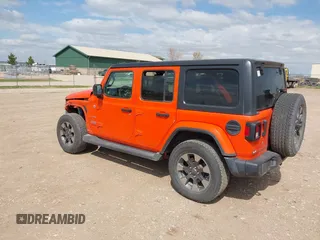2018 Jeep Wrangler Unlimited Sahara с VIN 1C4HJXEG4JW304820, выставлен на аукционе IAAI как лот 42206997 с пробегом 113 047 миль миль и . История ставок и продаж доступна на DreamBid. Изображение 3.