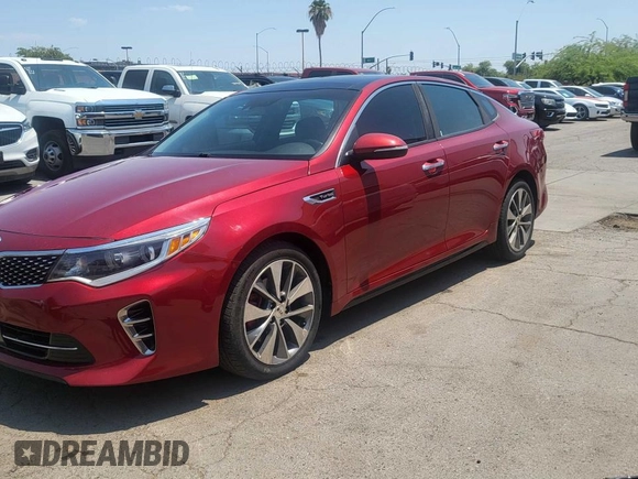 2016 Kia Optima SX Turbo with VIN 5XXGW4L24GG083524, listed as a Copart auction lot 65295985 with 129,118 mi miles and Clean title. Bid and sale history available at DreamBid. Image 2.