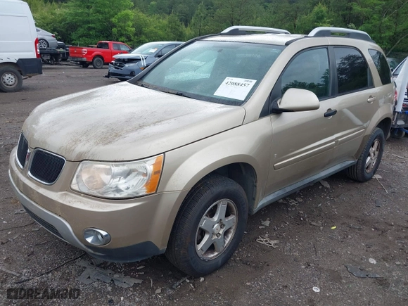 2007 Pontiac Torrent with VIN 2CKDL63F076029018, listed as a IAAI auction lot 42088457 with 153,326 mi miles. Bid and sale history available at carsss.com. Image 2.
