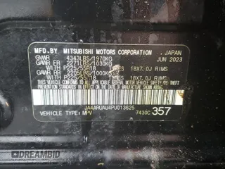 2023 Mitsubishi Outlander ES z VIN JA4ARUAU4PU013625, wystawiony jako Copart lot #52600135 z przebiegiem 33 660 mil mil oraz Szkoda całkowita • Salvage title. Historia ofert i sprzedaży dostępna na DreamBid. Obrazek 15.