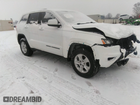 2017 Jeep Grand Cherokee Laredo with VIN 1C4RJEAG9HC854492, listed as a IAAI auction lot 41184619 with 134,839 mi miles. Bid and sale history available at carsss.com. Image 1.