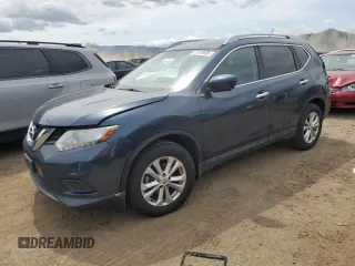 2016 Nissan Rogue SL with VIN 5N1AT2MTXGC865901, listed as a Copart auction lot 51979825 with 96,235 mi miles and Salvage Title. Bid and sale history available at carsss.com. Image 1.