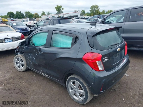2020 Chevrolet Spark LS with VIN KL8CB6SA8LC414512, listed as a IAAI auction lot 40288911 with 30,916 mi miles. Bid and sale history available at carsss.com. Image 3.
