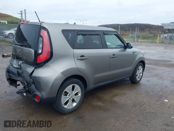 2014 Kia Soul with VIN KNDJN2A26E7106923, listed as a IAAI auction lot 41931647 with 48,411 mi miles. Bid and sale history available at carsss.com. Image 4.
