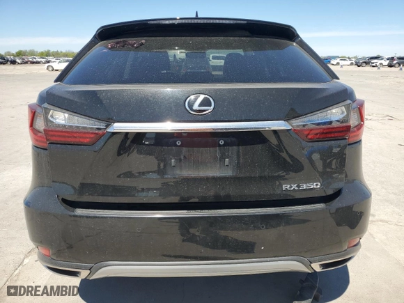 2020 Lexus RX with VIN 2T2HZMDA5LC231176, listed as a Copart auction lot 50333525 with 61,756 mi miles and Salvage Title. Bid and sale history available at carsss.com. Image 6.