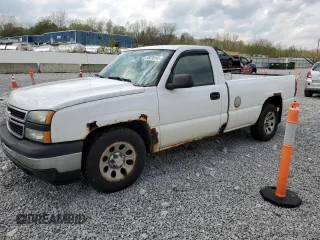 2006 Chevrolet Silverado 1500 Work Truck with VIN 3GCEC14X56G264233, listed as a Copart auction lot 55235145 with 97,335 mi miles and Clean Title. Bid and sale history available at carsss.com. Image 1.