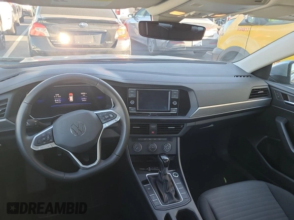 2024 Volkswagen Jetta S with VIN 3VW5M7BU6RM073190, listed as a IAAI auction lot 42844463 with 33,096 mi miles and . Bid and sale history available at DreamBid. Image 30.