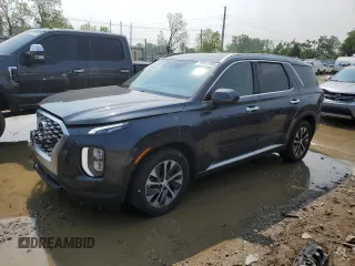 2020 Hyundai Palisade SEL with VIN KM8R2DHE0LU069644, listed as a Copart auction lot 59592405 with 78,198 mi miles and Salvage title. Bid and sale history available at DreamBid. Image 1.
