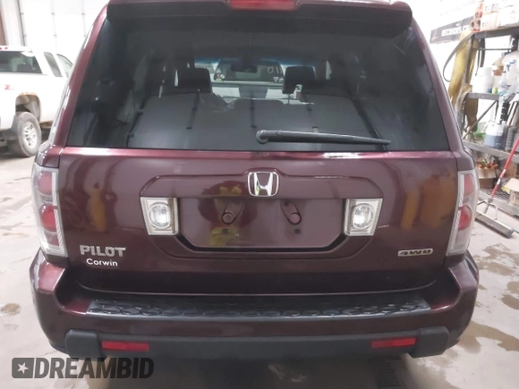 2007 Honda Pilot EX-L with VIN 5FNYF18537B017779, listed as a IAAI auction lot 41721110 with 98,724 mi miles. Bid and sale history available at carsss.com. Image 16.