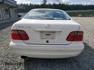 1999 Mercedes-Benz CLK 320/430 with VIN WDBLJ70G8XF077284, listed as a Copart auction lot 72495364 with 114,533 mi miles and Salvage Title. Bid and sale history available at carsss.com. Image 6.